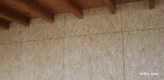 Pared interior con OSB
